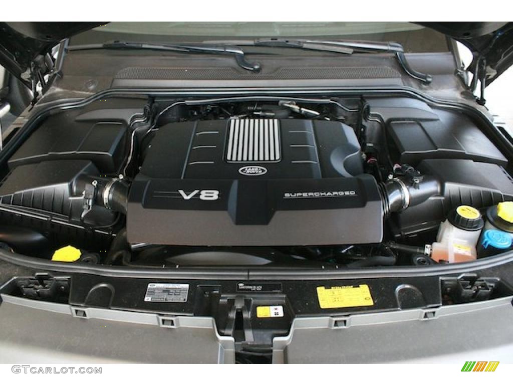2010 Land Rover Range Rover Sport Supercharged 5.0 Liter DI LR-V8 Supercharged DOHC 32-Valve DIVCT V8 Engine Photo #46975323