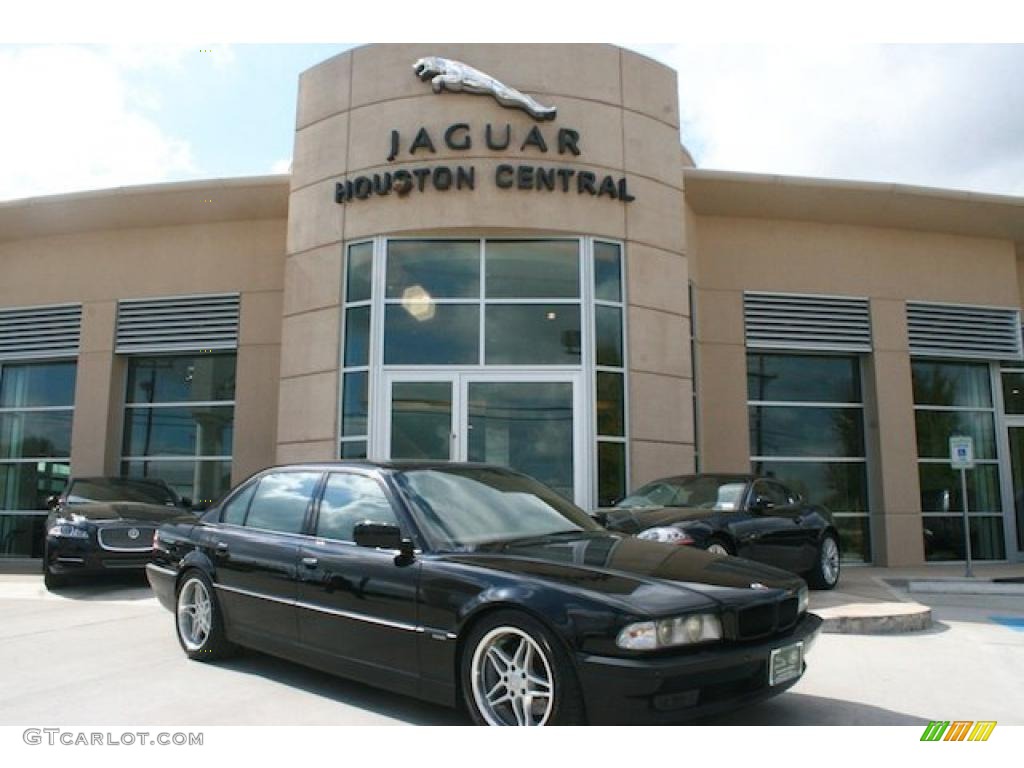 1995 7 Series 750iL Sedan - Jet Black / Beige photo #1