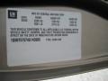 2004 Cadillac DeVille DTS Info Tag
