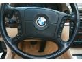 1995 BMW 7 Series Beige Interior Controls Photo