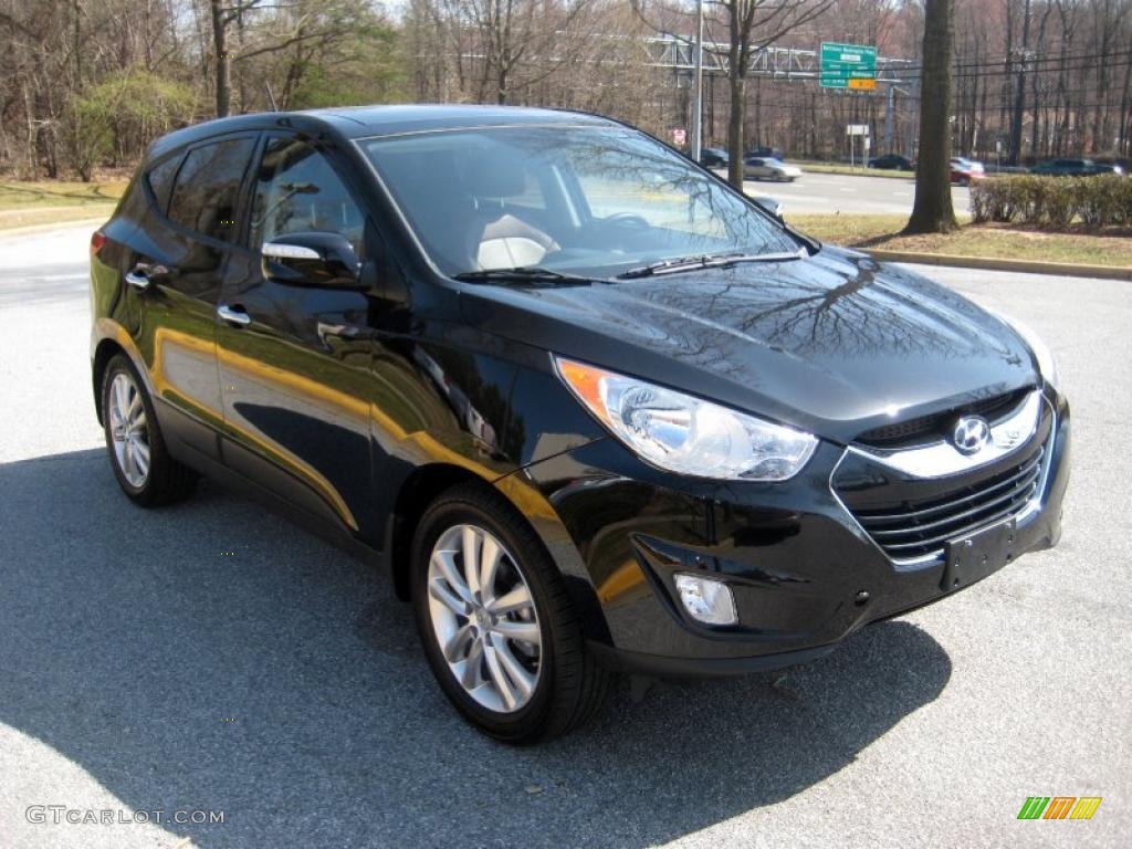 Ash Black 2011 Hyundai Tucson Limited Exterior Photo #46976007