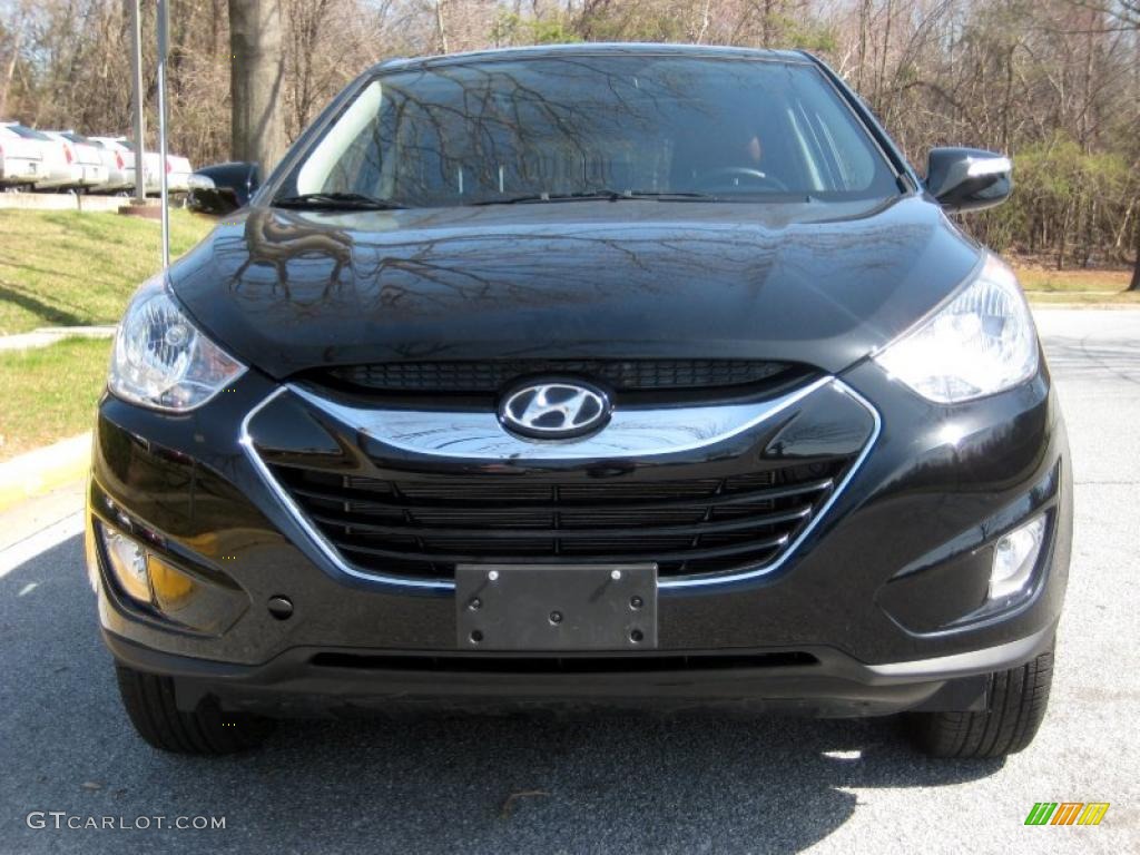 Ash Black 2011 Hyundai Tucson Limited Exterior Photo #46976025