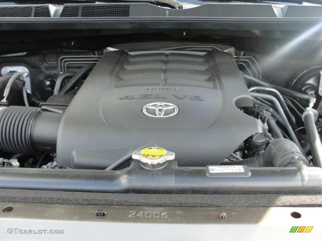 2011 Toyota Tundra Double Cab 4.6 Liter i-Force DOHC 32-Valve Dual VVT-i V8 Engine Photo #46976160