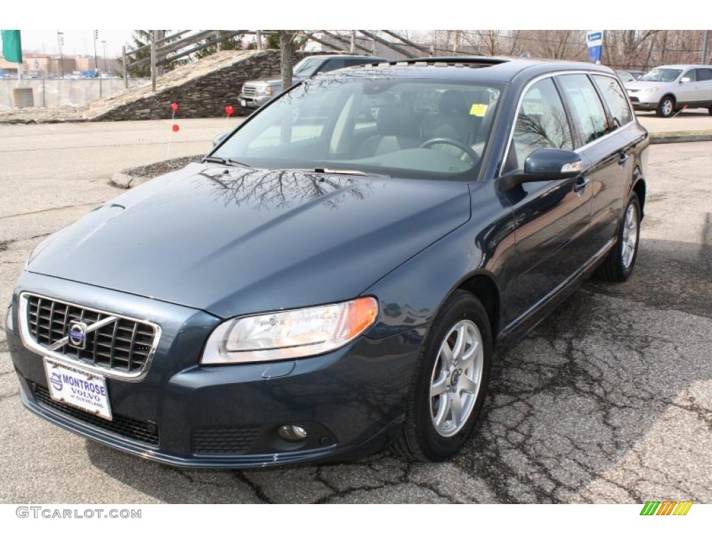 2008 V70 3.2 - Barents Blue Metallic / Anthracite Black photo #3
