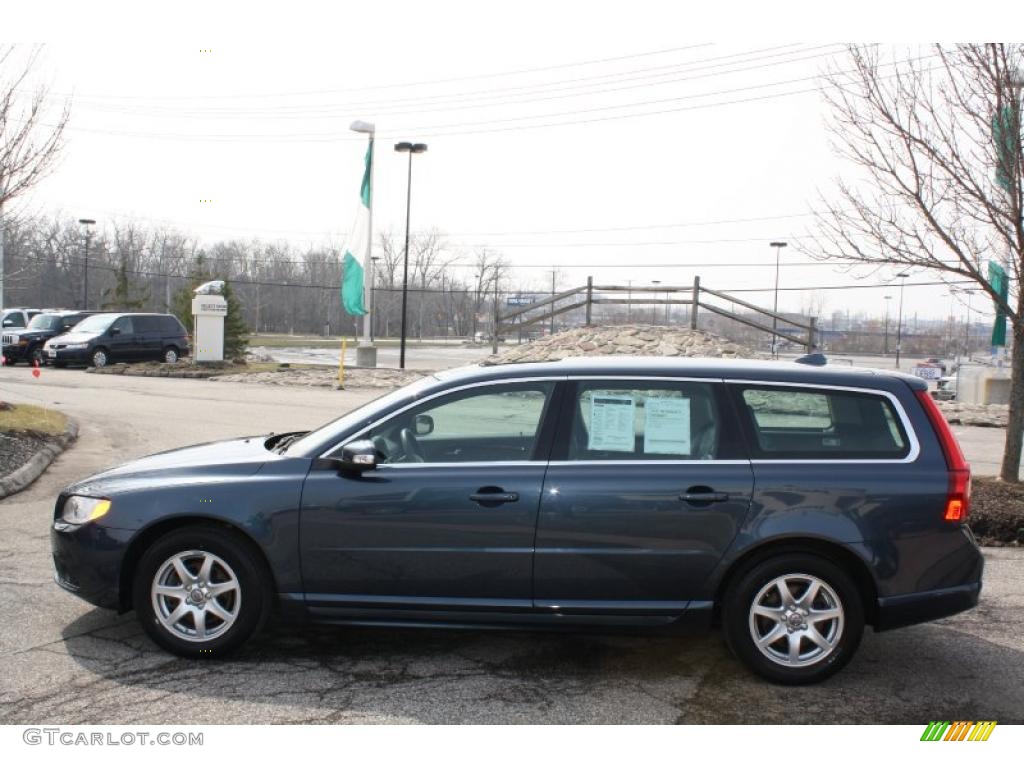 2008 V70 3.2 - Barents Blue Metallic / Anthracite Black photo #4