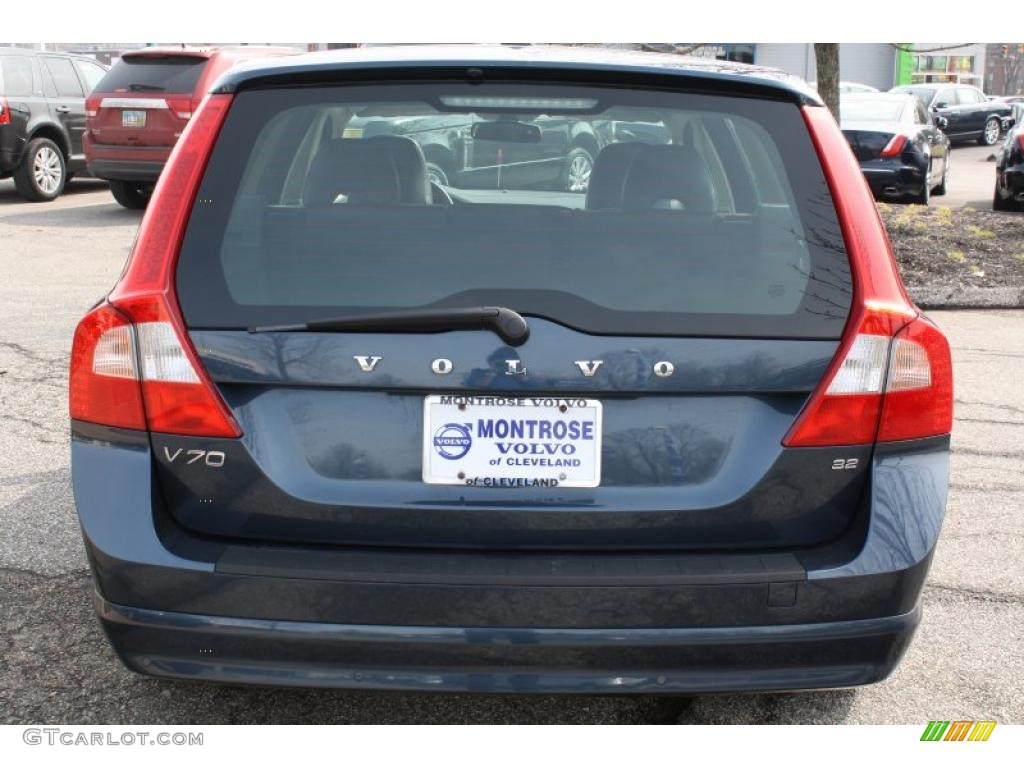 2008 V70 3.2 - Barents Blue Metallic / Anthracite Black photo #6