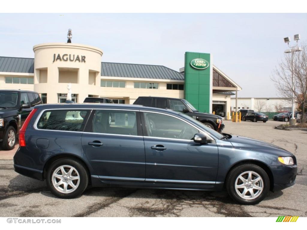 2008 V70 3.2 - Barents Blue Metallic / Anthracite Black photo #8