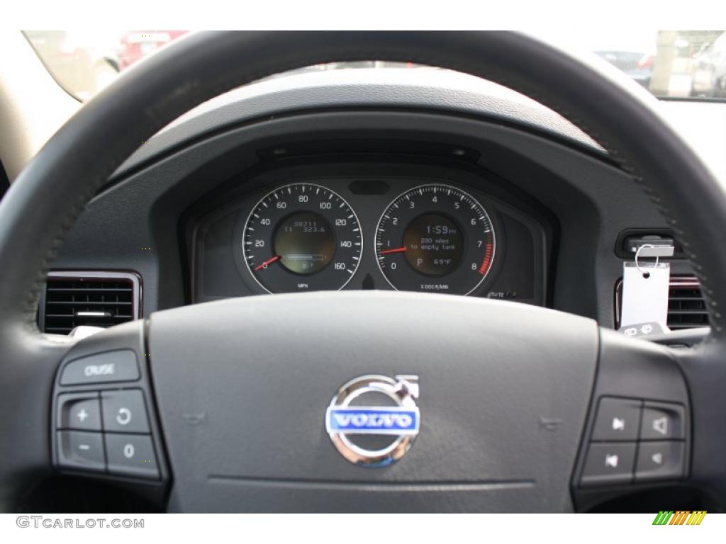 2008 V70 3.2 - Barents Blue Metallic / Anthracite Black photo #12