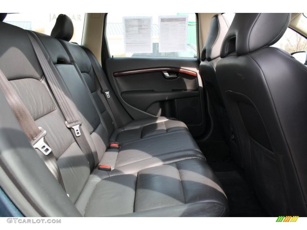 2008 V70 3.2 - Barents Blue Metallic / Anthracite Black photo #17