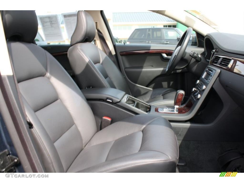 2008 V70 3.2 - Barents Blue Metallic / Anthracite Black photo #18