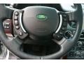 Jet Black 2008 Land Rover Range Rover V8 HSE Steering Wheel