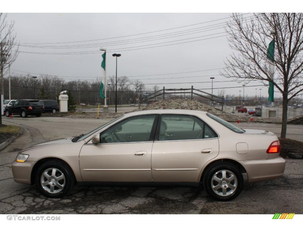 Naples Gold Metallic 2000 Honda Accord SE Sedan Exterior Photo #46977888