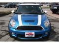 2010 Laser Blue Metallic Mini Cooper S Hardtop  photo #2