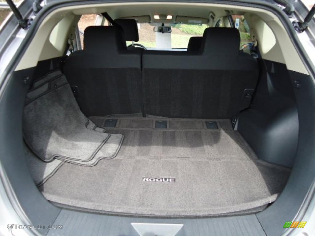 2011 Rogue SV AWD - Gotham Gray Metallic / Gray photo #11