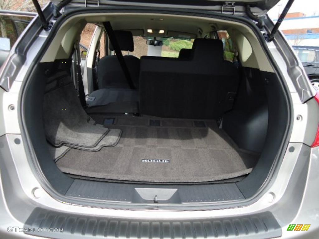 2011 Rogue SV AWD - Gotham Gray Metallic / Gray photo #13