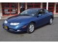 Blue 2001 Saturn S Series SC2 Coupe
