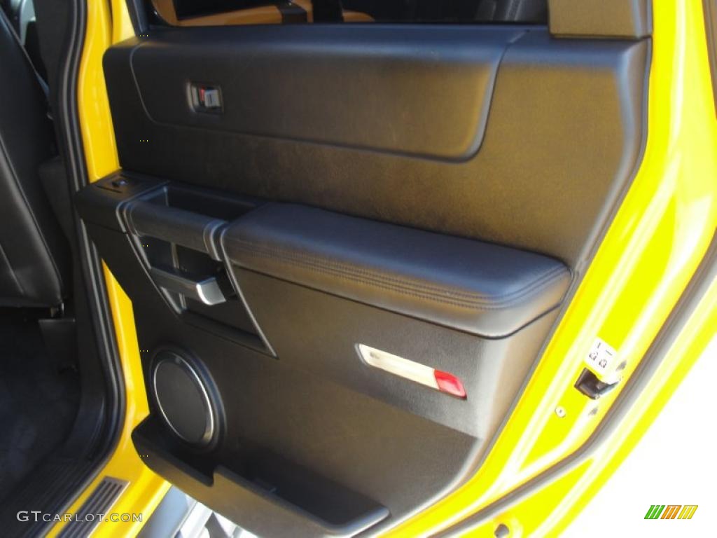 2006 H2 SUV - Yellow / Ebony photo #24