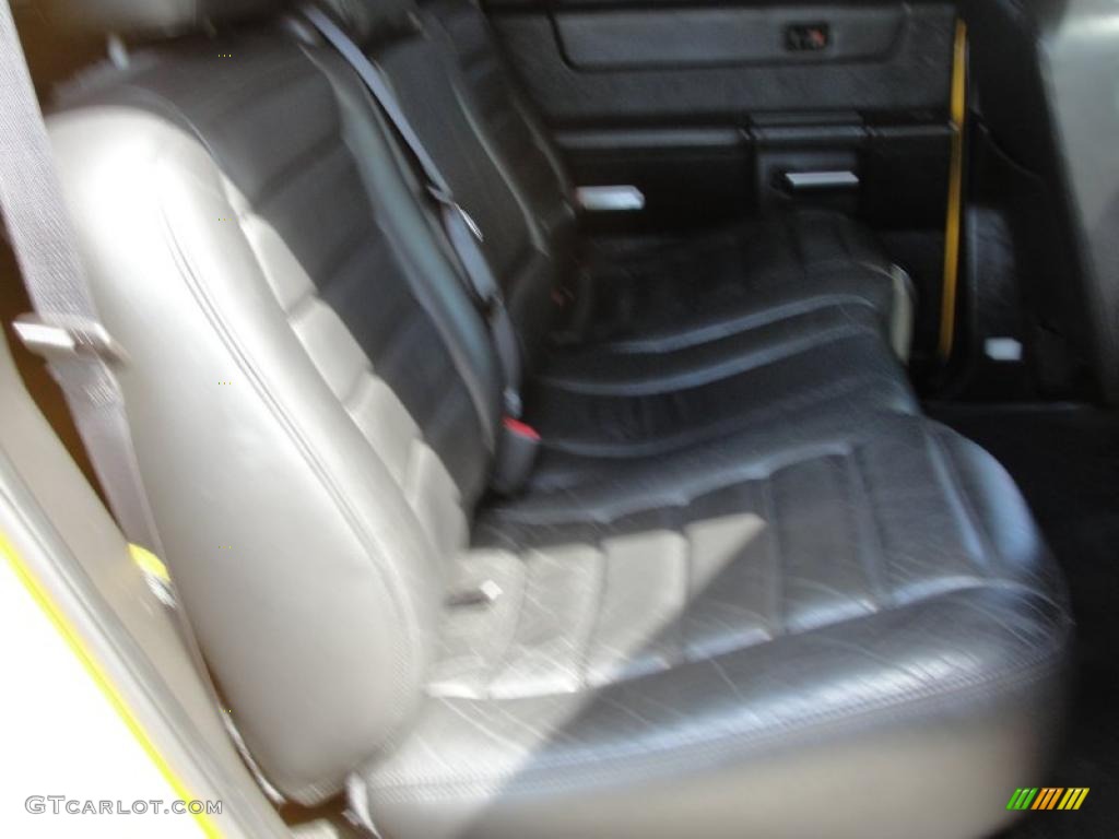 2006 H2 SUV - Yellow / Ebony photo #25