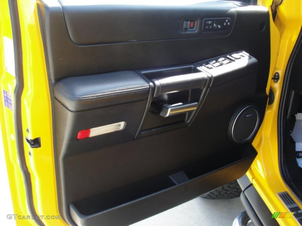 2006 H2 SUV - Yellow / Ebony photo #30