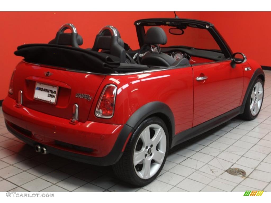 Chili Red 2006 Mini Cooper S Convertible Exterior Photo #46979019
