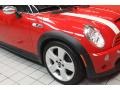 2006 Chili Red Mini Cooper S Convertible  photo #12