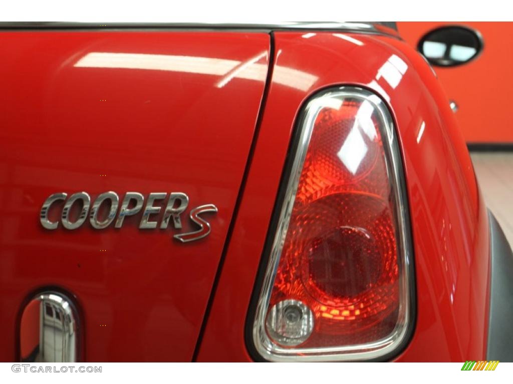 2006 Cooper S Convertible - Chili Red / Panther Black photo #15
