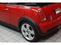 2006 Chili Red Mini Cooper S Convertible  photo #22