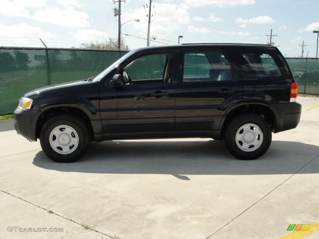 2006 Escape XLS - Black / Medium/Dark Flint photo #6