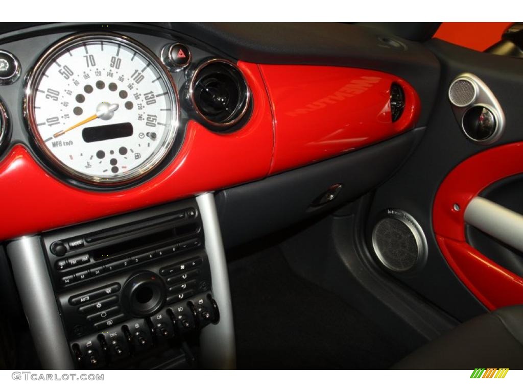 2006 Cooper S Convertible - Chili Red / Panther Black photo #27