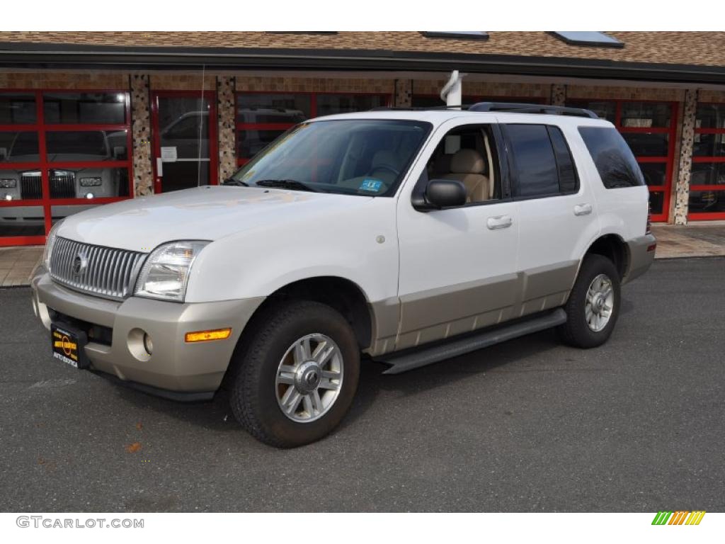 2004 Oxford White Mercury Mountaineer V8 AWD 46967131