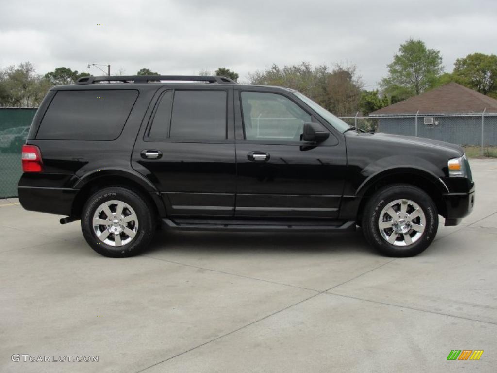 Black 2009 Ford Expedition XLT Exterior Photo #46980729