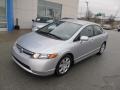 2008 Alabaster Silver Metallic Honda Civic LX Sedan  photo #2