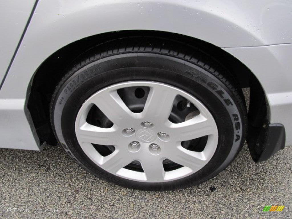 2008 Civic LX Sedan - Alabaster Silver Metallic / Gray photo #4