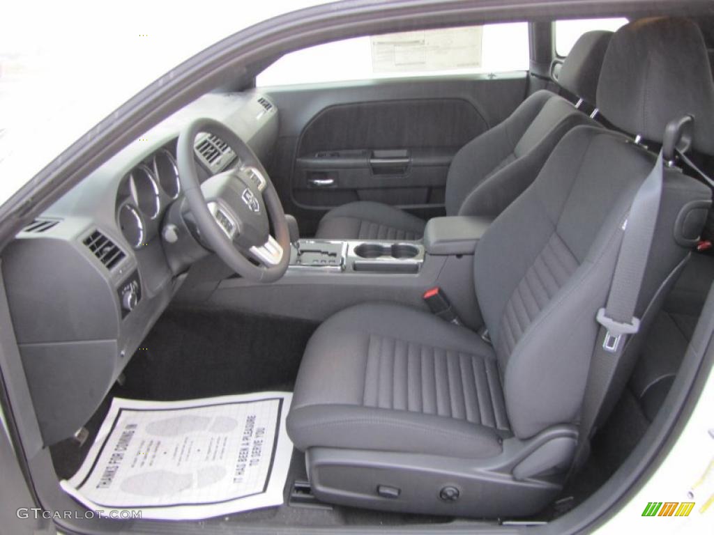 Dark Slate Gray Interior 2011 Dodge Challenger SE Photo #46981599
