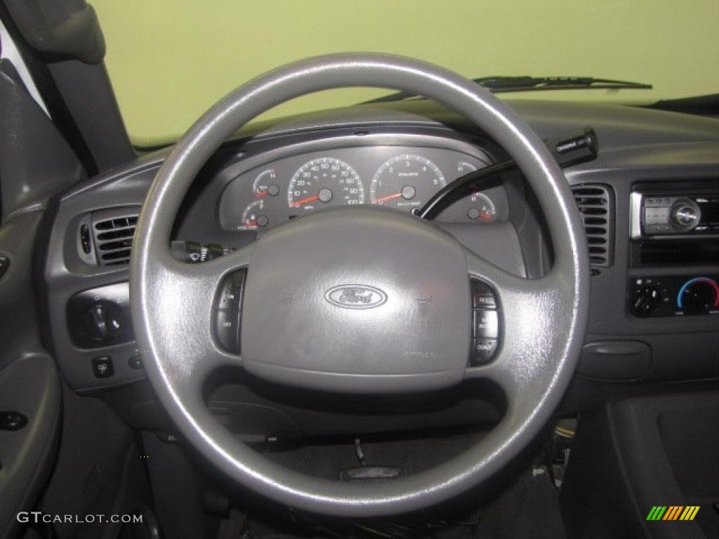 2002 Ford Expedition XLT Dark Graphite Steering Wheel Photo #46981698