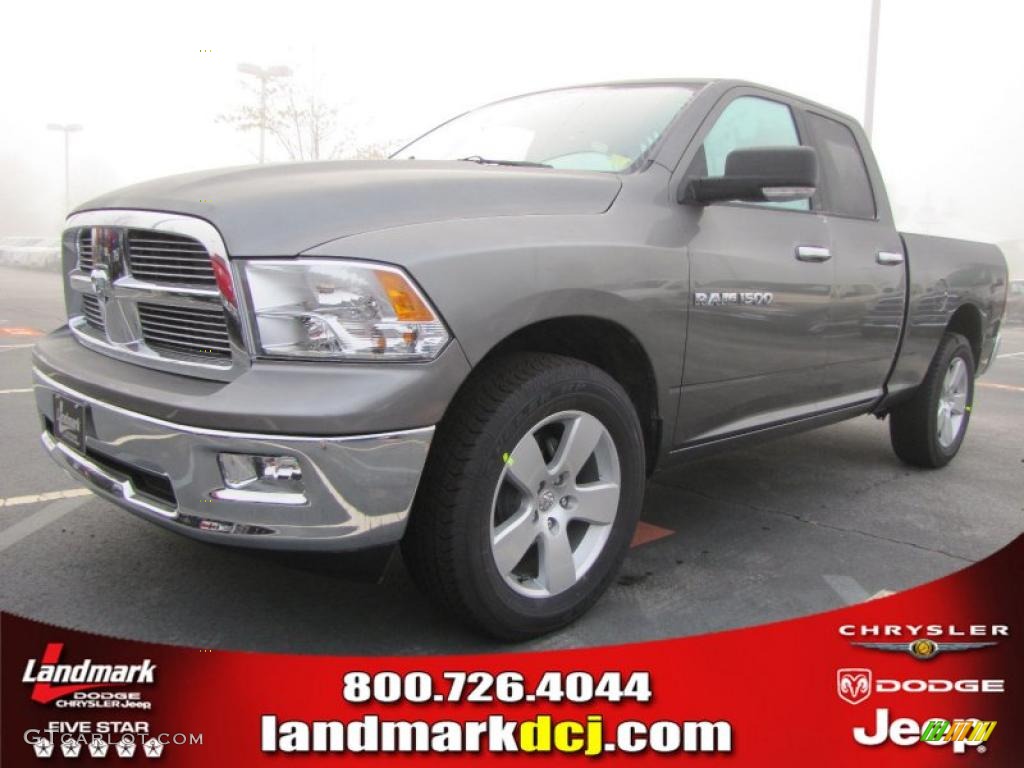 2011 Ram 1500 Big Horn Quad Cab - Mineral Gray Metallic / Dark Slate Gray/Medium Graystone photo #1