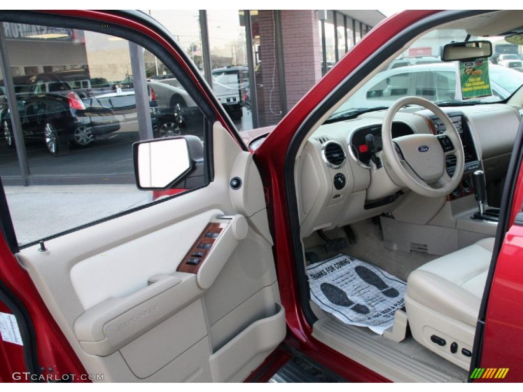 Camel Interior 2008 Ford Explorer Eddie Bauer 4x4 Photo #46982823