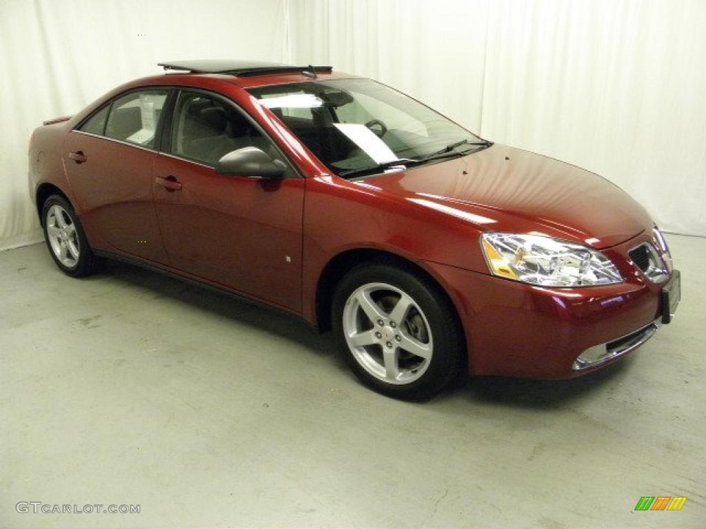 Performance Red Metallic 2008 Pontiac G6 V6 Sedan Exterior Photo #46983201