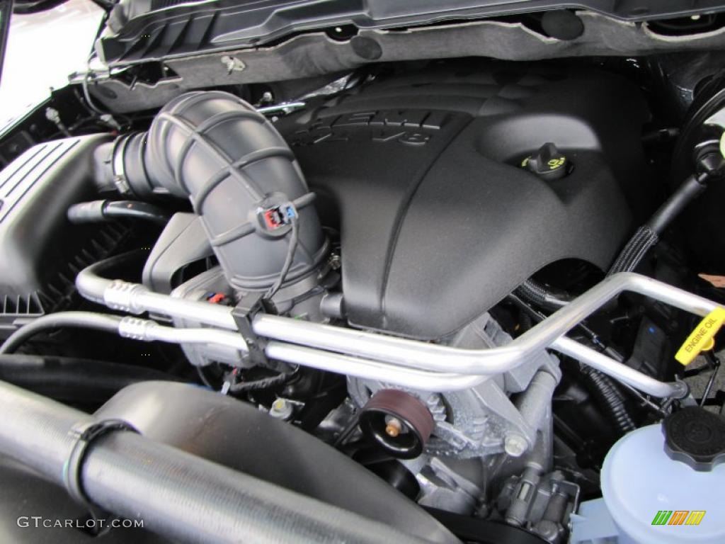 2011 Ram 1500 Big Horn Quad Cab 4x4 - Brilliant Black Crystal Pearl / Dark Slate Gray/Medium Graystone photo #14