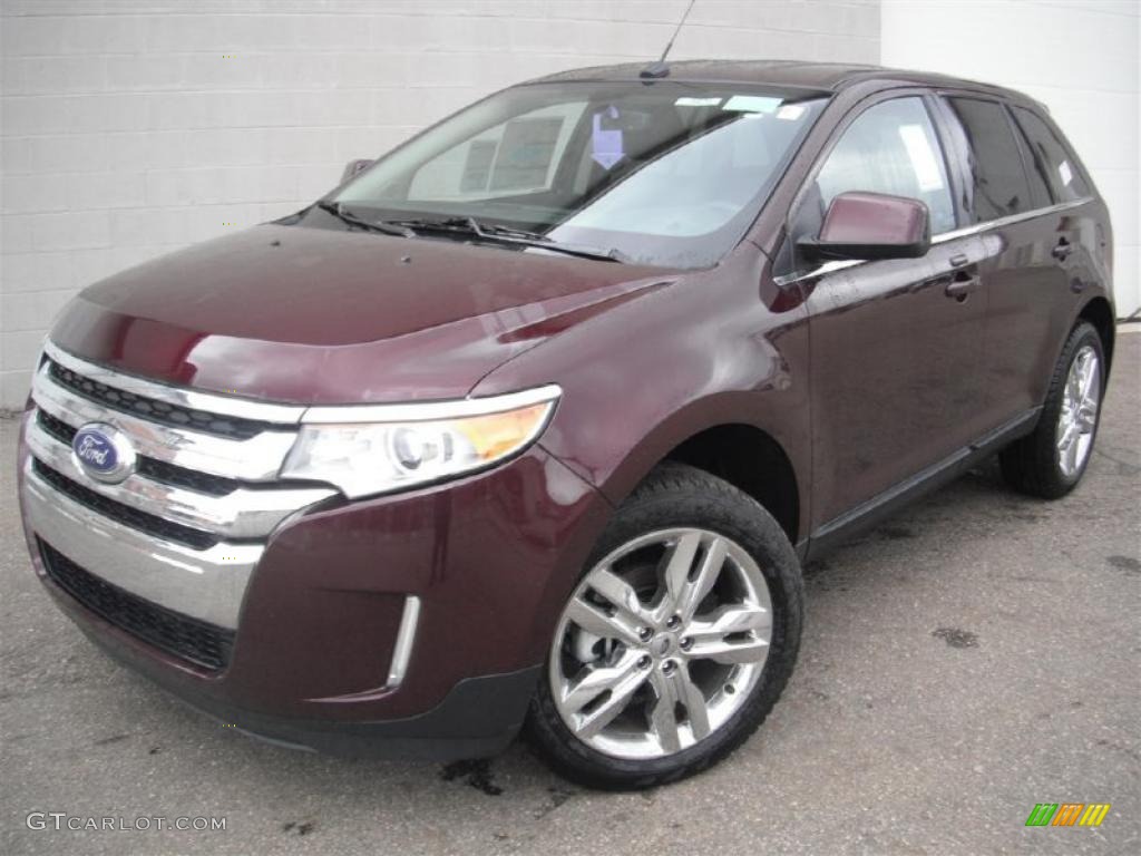 Bordeaux Reserve Red Metallic 2011 Ford Edge Limited AWD Exterior Photo #46983861