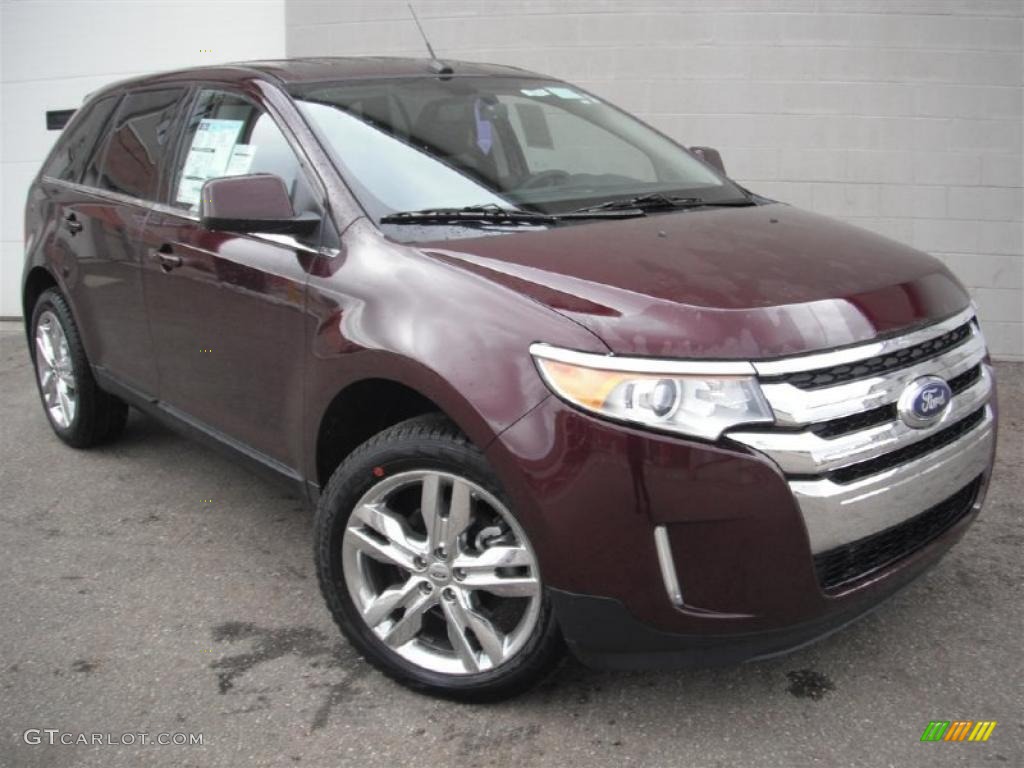 Bordeaux Reserve Red Metallic 2011 Ford Edge Limited AWD Exterior Photo #46983876
