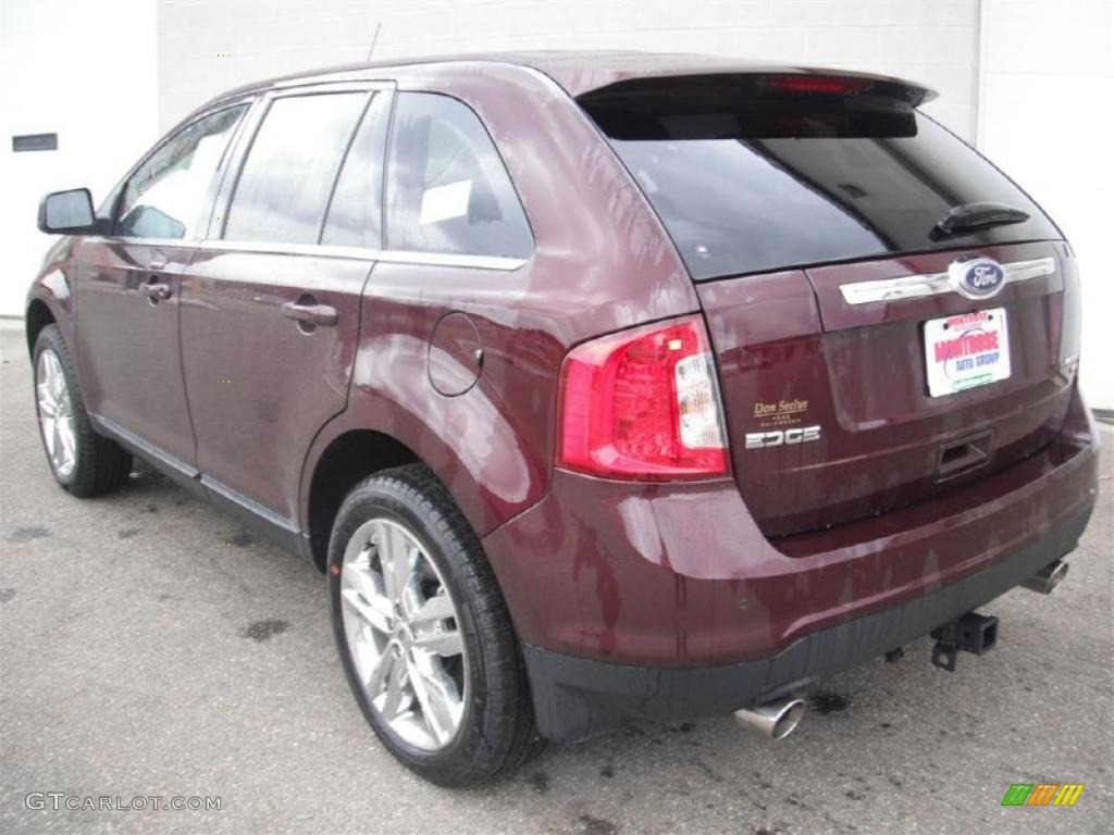 Bordeaux Reserve Red Metallic 2011 Ford Edge Limited AWD Exterior Photo #46983924