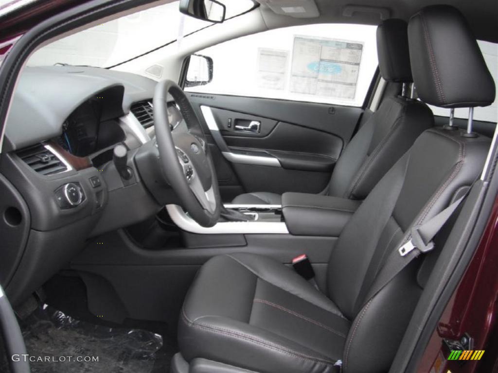 Charcoal Black Interior 2011 Ford Edge Limited AWD Photo #46984194