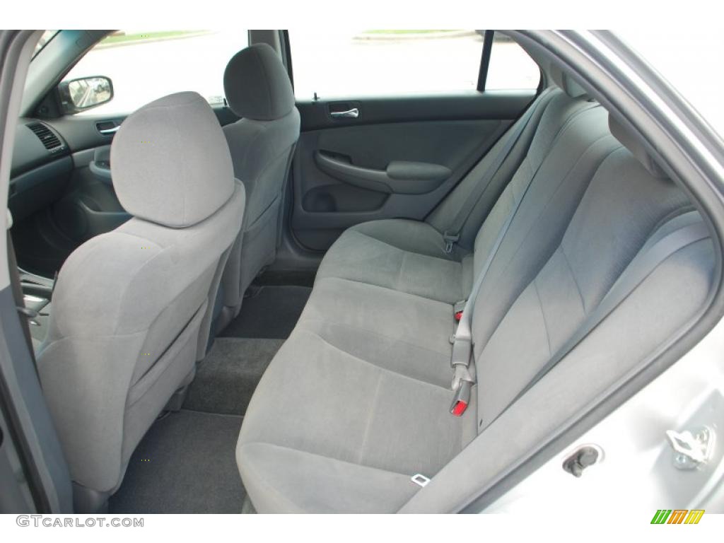 2007 Accord Value Package Sedan - Alabaster Silver Metallic / Gray photo #9