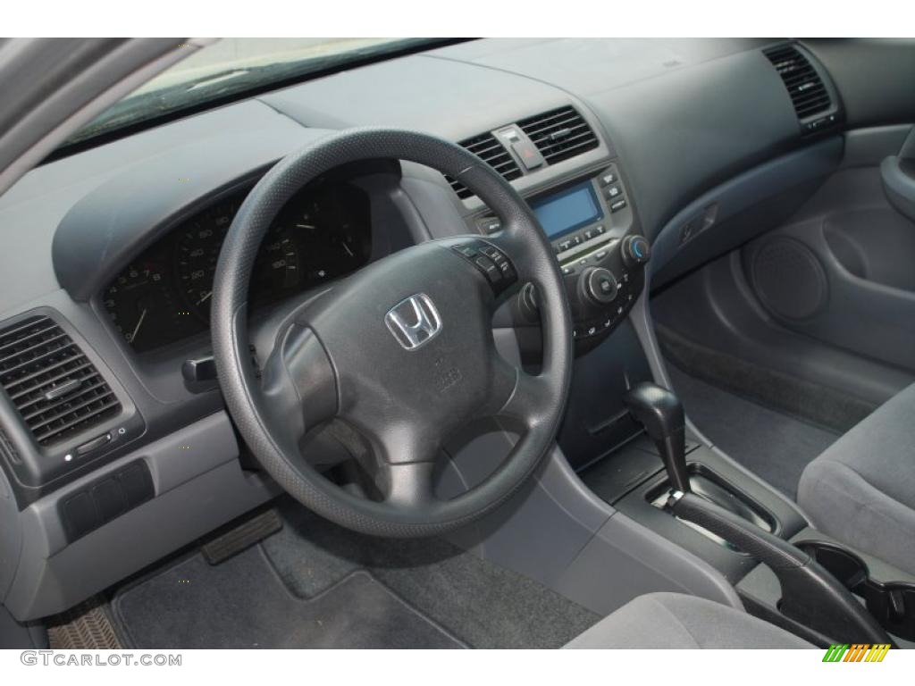 2007 Accord Value Package Sedan - Alabaster Silver Metallic / Gray photo #11
