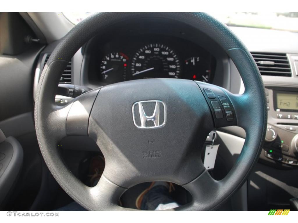 2007 Accord Value Package Sedan - Alabaster Silver Metallic / Gray photo #12