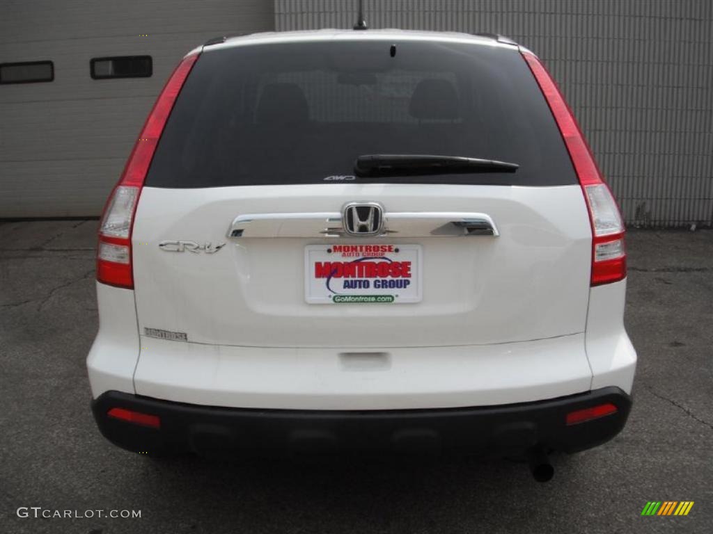 2007 CR-V EX 4WD - Taffeta White / Gray photo #8