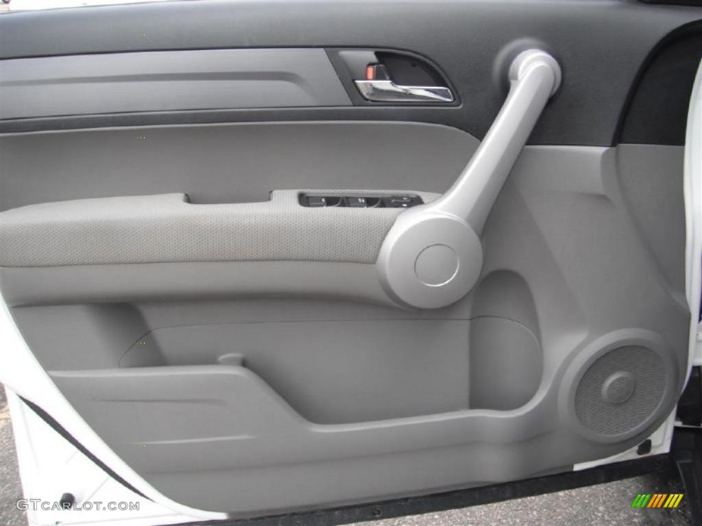 2007 Honda CR-V EX 4WD Gray Door Panel Photo #46986171