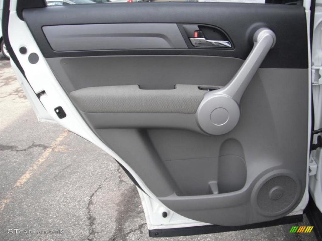 2007 Honda CR-V EX 4WD Gray Door Panel Photo #46986195