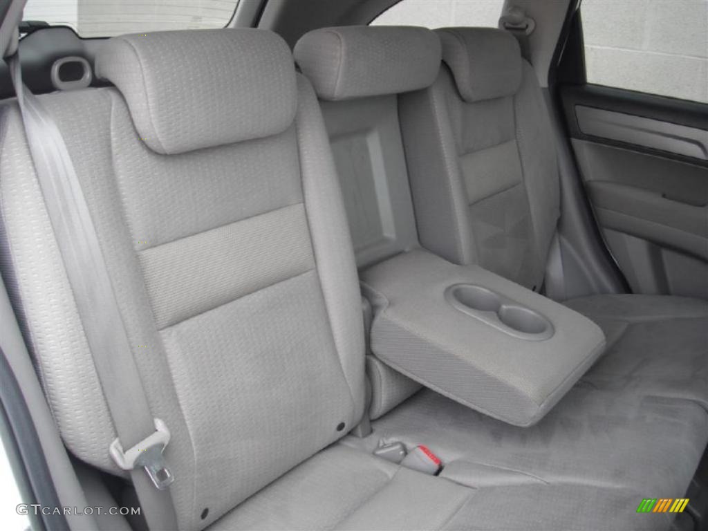 2007 CR-V EX 4WD - Taffeta White / Gray photo #30